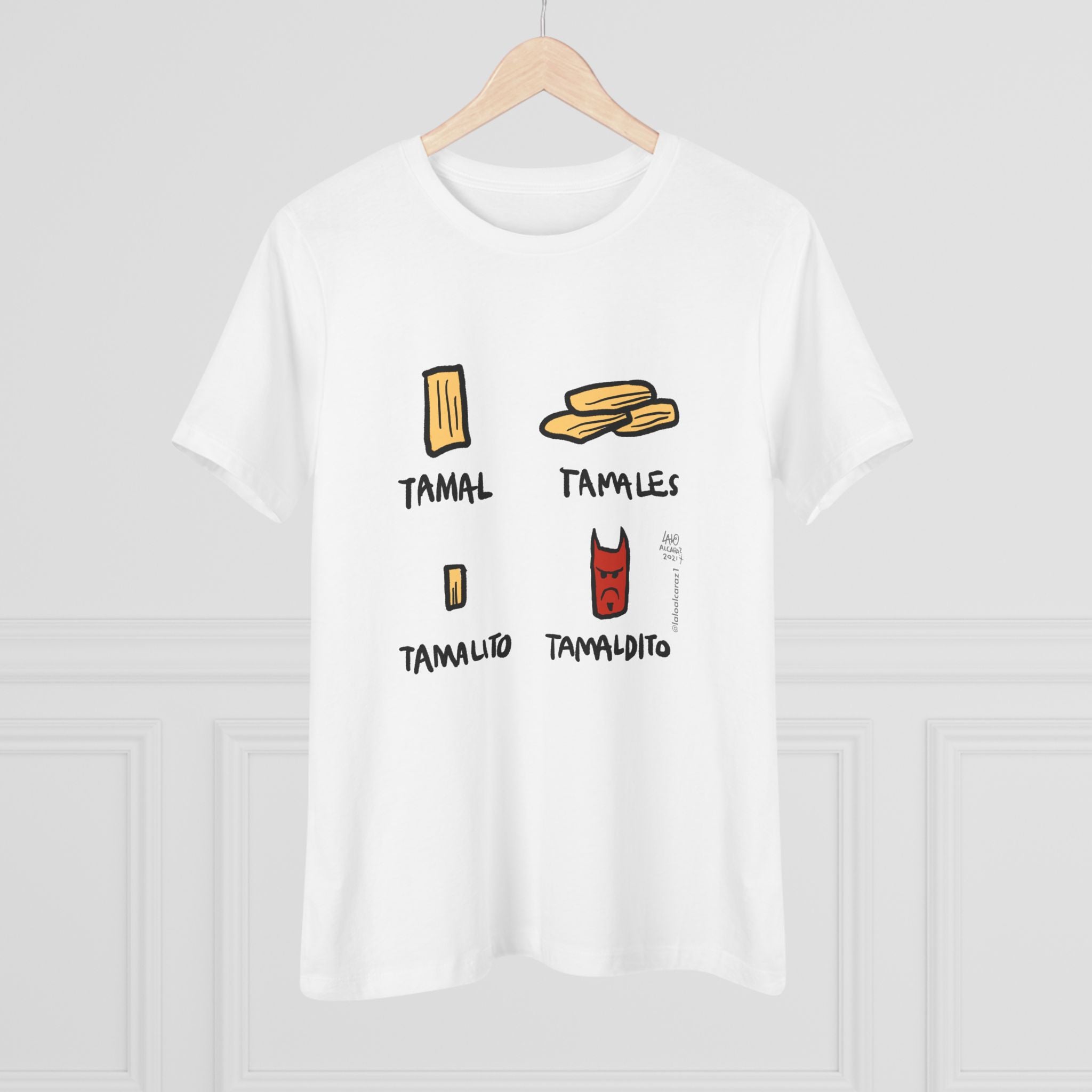 Tamaldito Women's t-shirt by Lalo Alcaraz