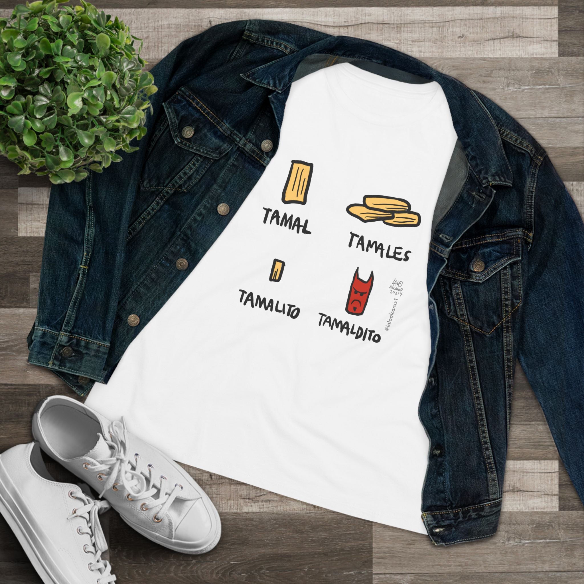 Tamaldito Women's t-shirt by Lalo Alcaraz