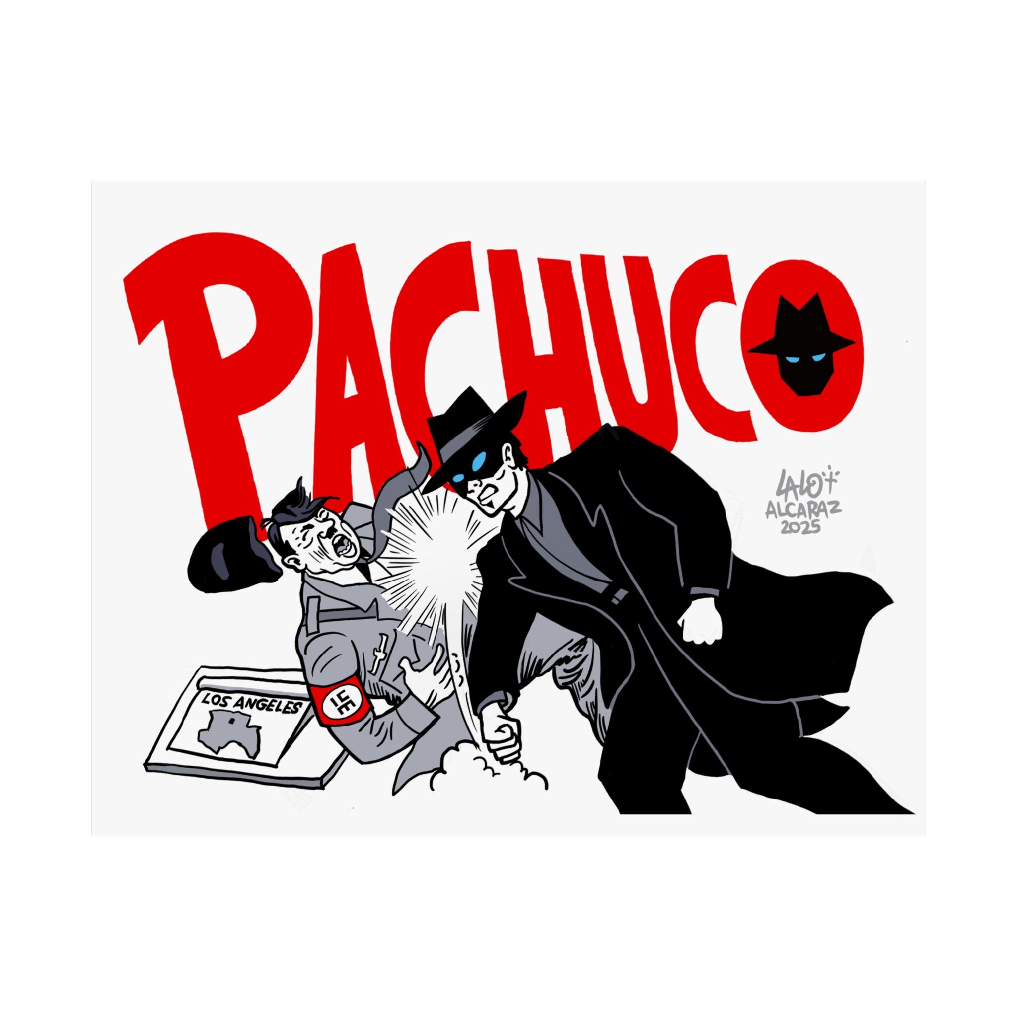 Pachuco Art Poster by Lalo Alcaraz