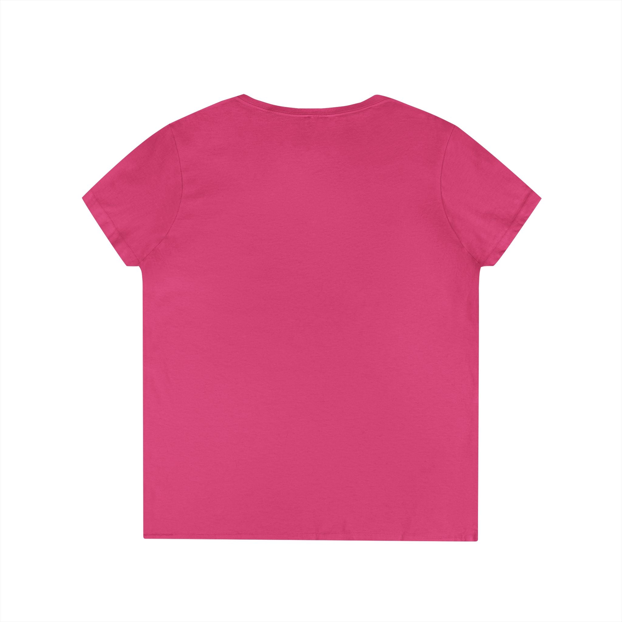CHINGA TU MIGRA Heart Hero Ladies' V-Neck T-Shirt