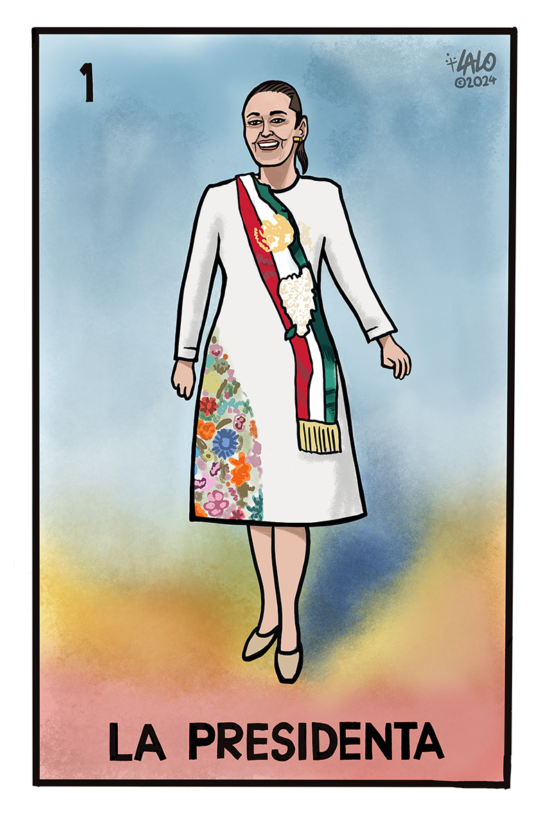 LA PRESIDENTA by Lalo Alcaraz