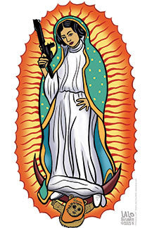 Princess Lupe print by Lalo Alcaraz