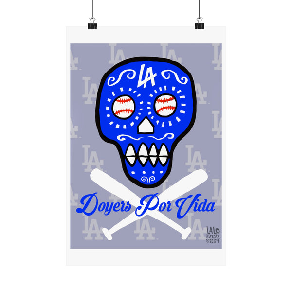 DOYERS CALAVERA Matte Vertical Posters for Home Decor, Wall Art
