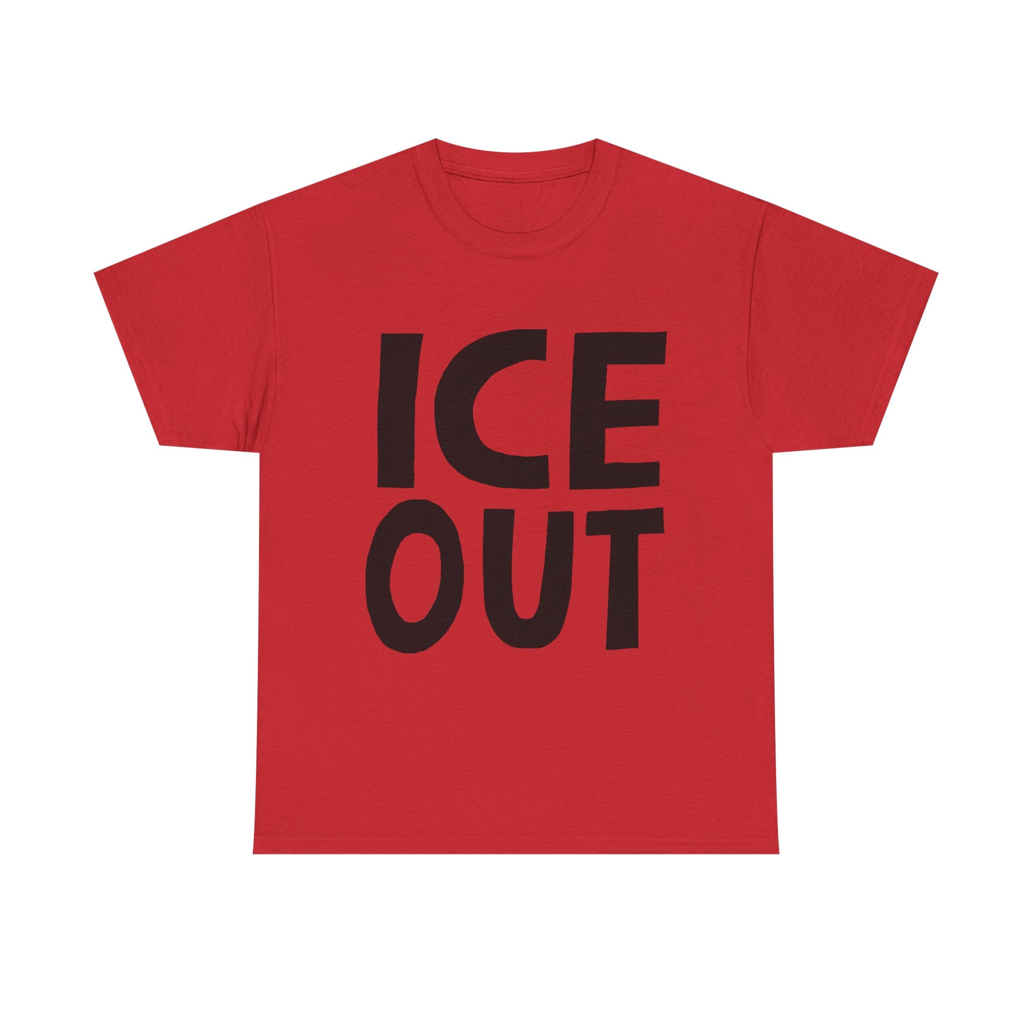 "ICE OUT" by Lalo Alcaraz Bold Graphic Tee