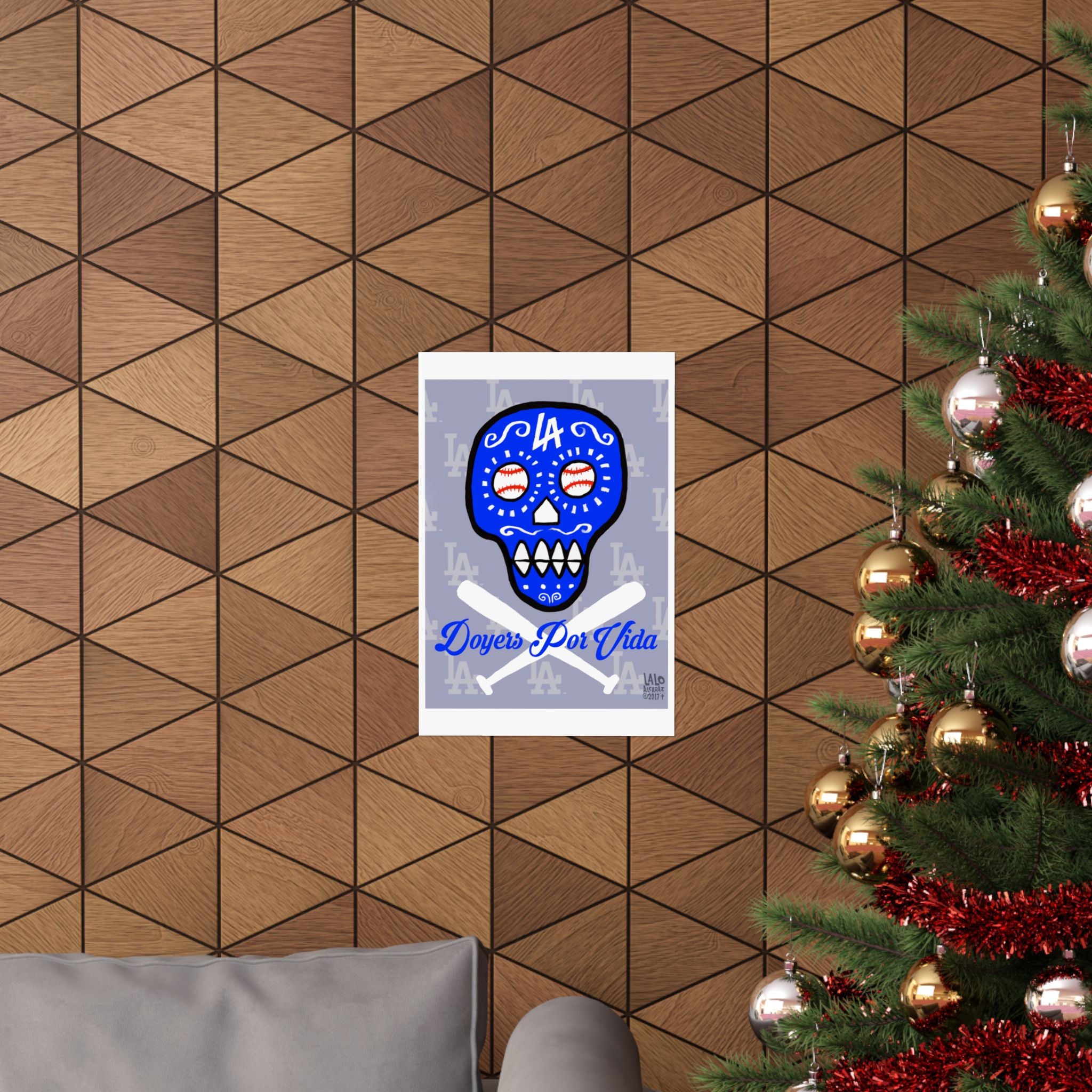 DOYERS CALAVERA Matte Vertical Posters for Home Decor, Wall Art