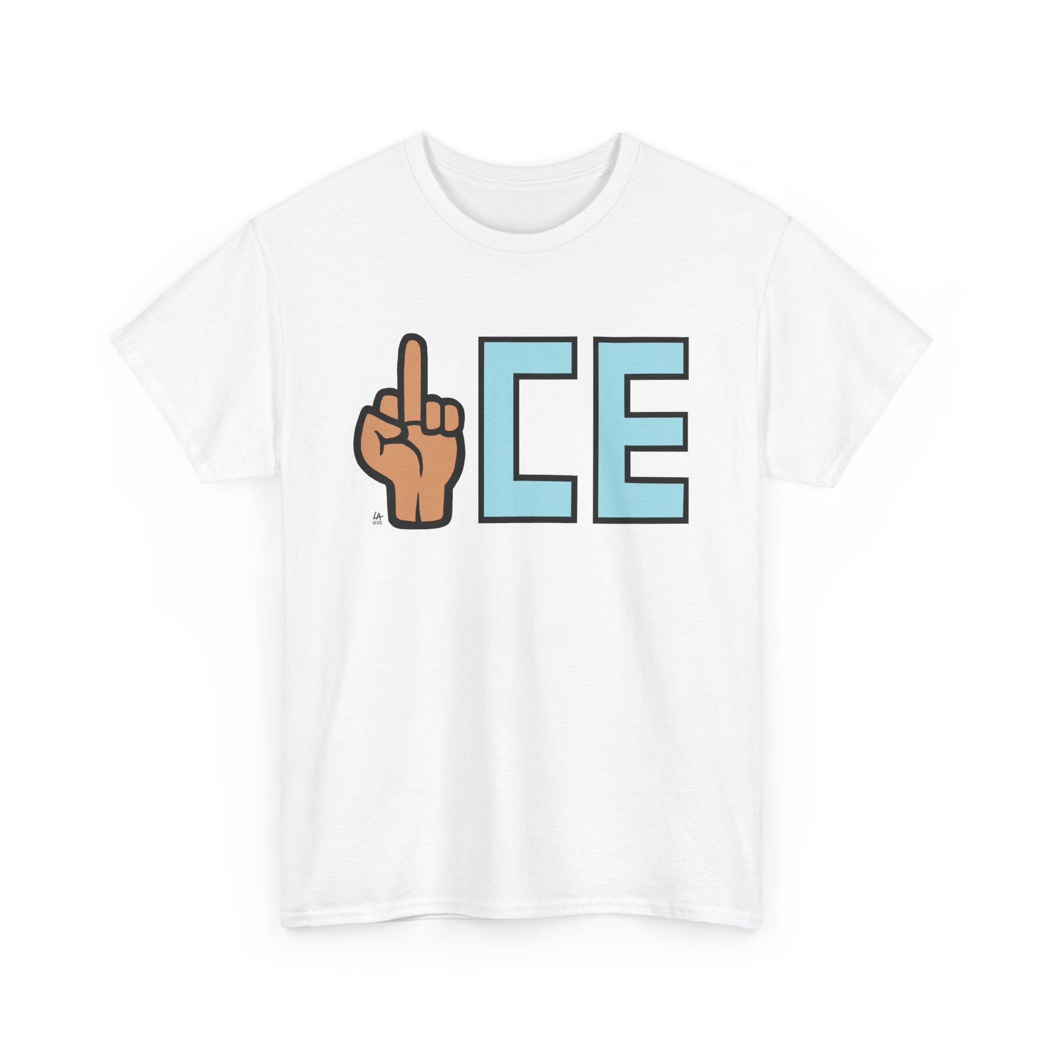 FLIP ICE by LALO ALCARAZ Unisex Heavy Cotton Tee