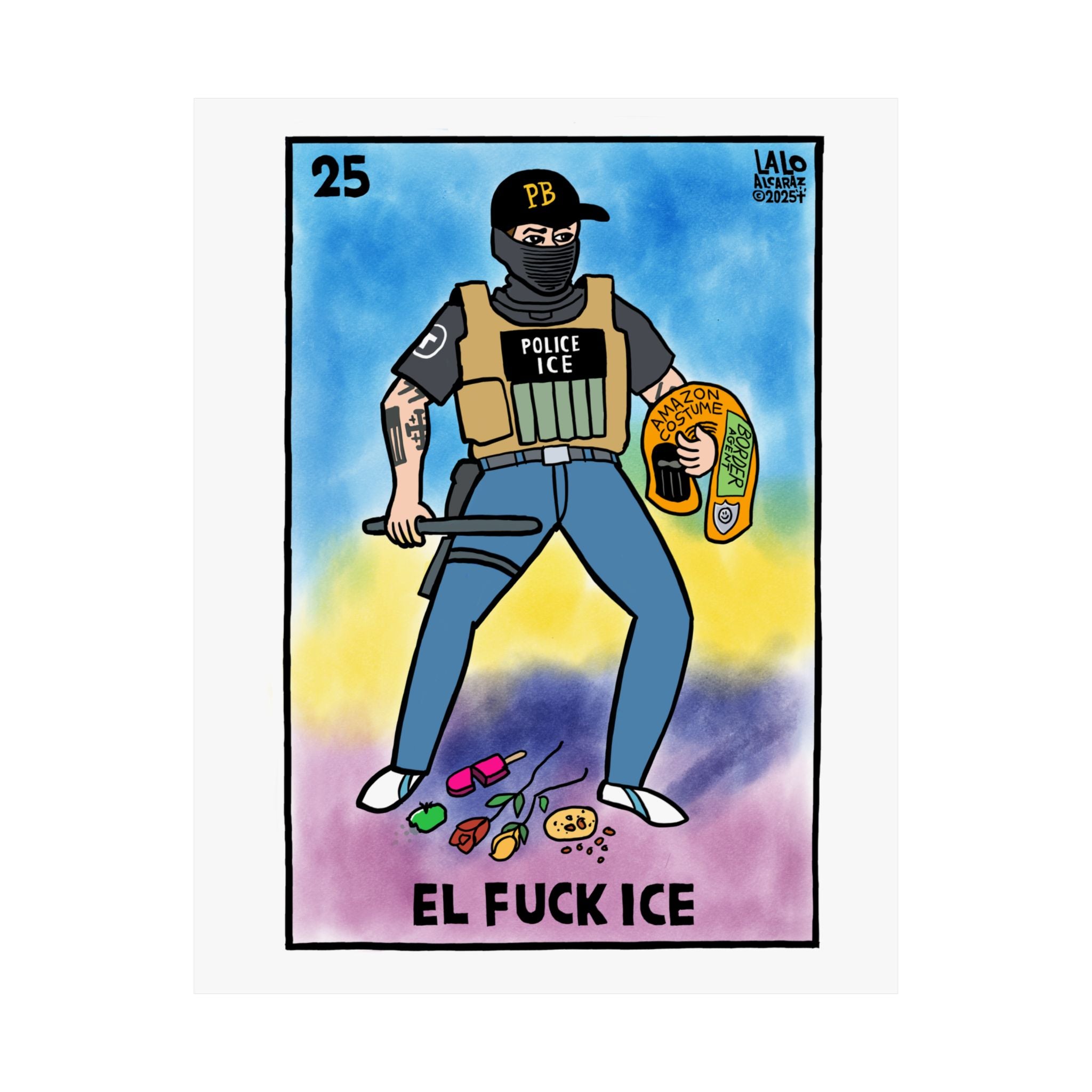 FAKE ICE Matte Vertical Posters for Home Decor, Wall Art