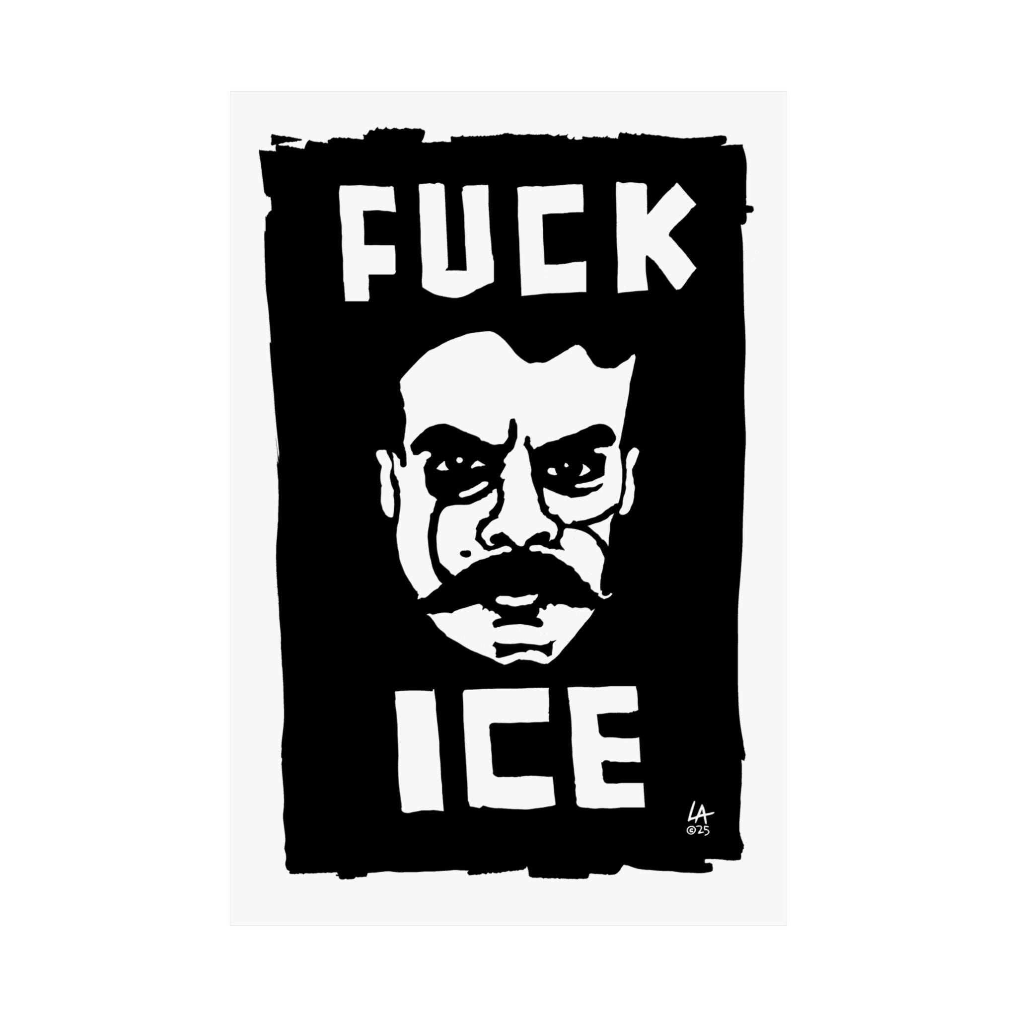 ZAPATA SAYS  by LALO ALCARAZ Matte Vertical Posters for Home Decor, Wall Art