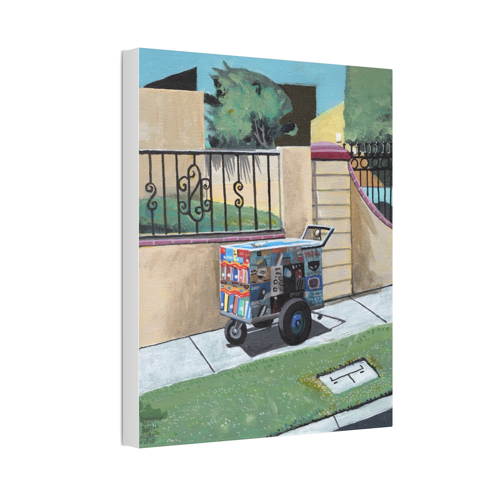 Summer of ICE — Stretched Canvas Wall Art