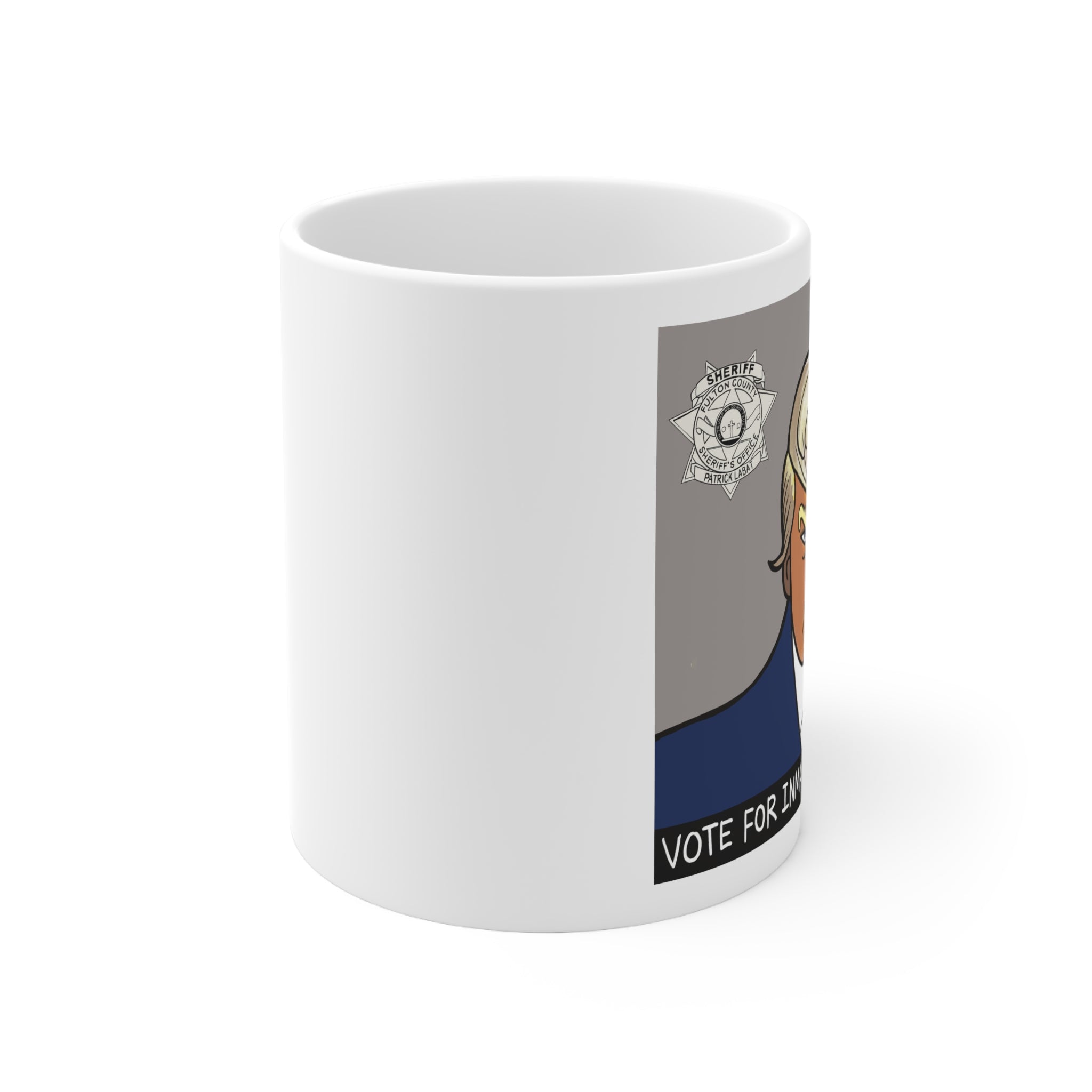 Inmate Mug Shot Ceramic Mug 11oz