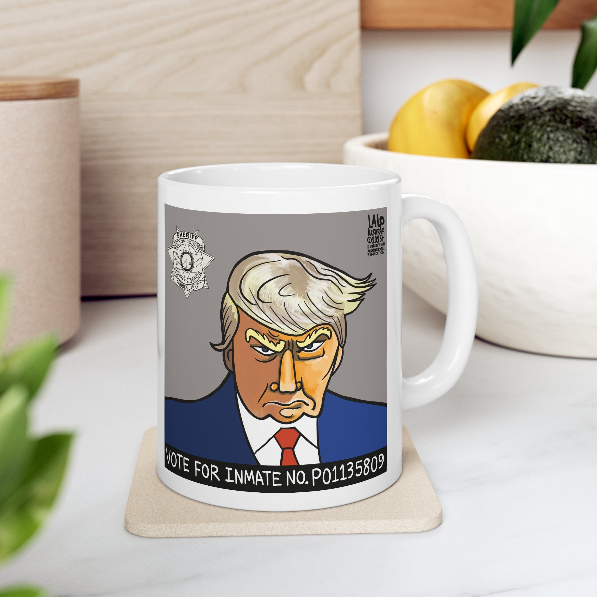 Inmate Mug Shot Ceramic Mug 11oz