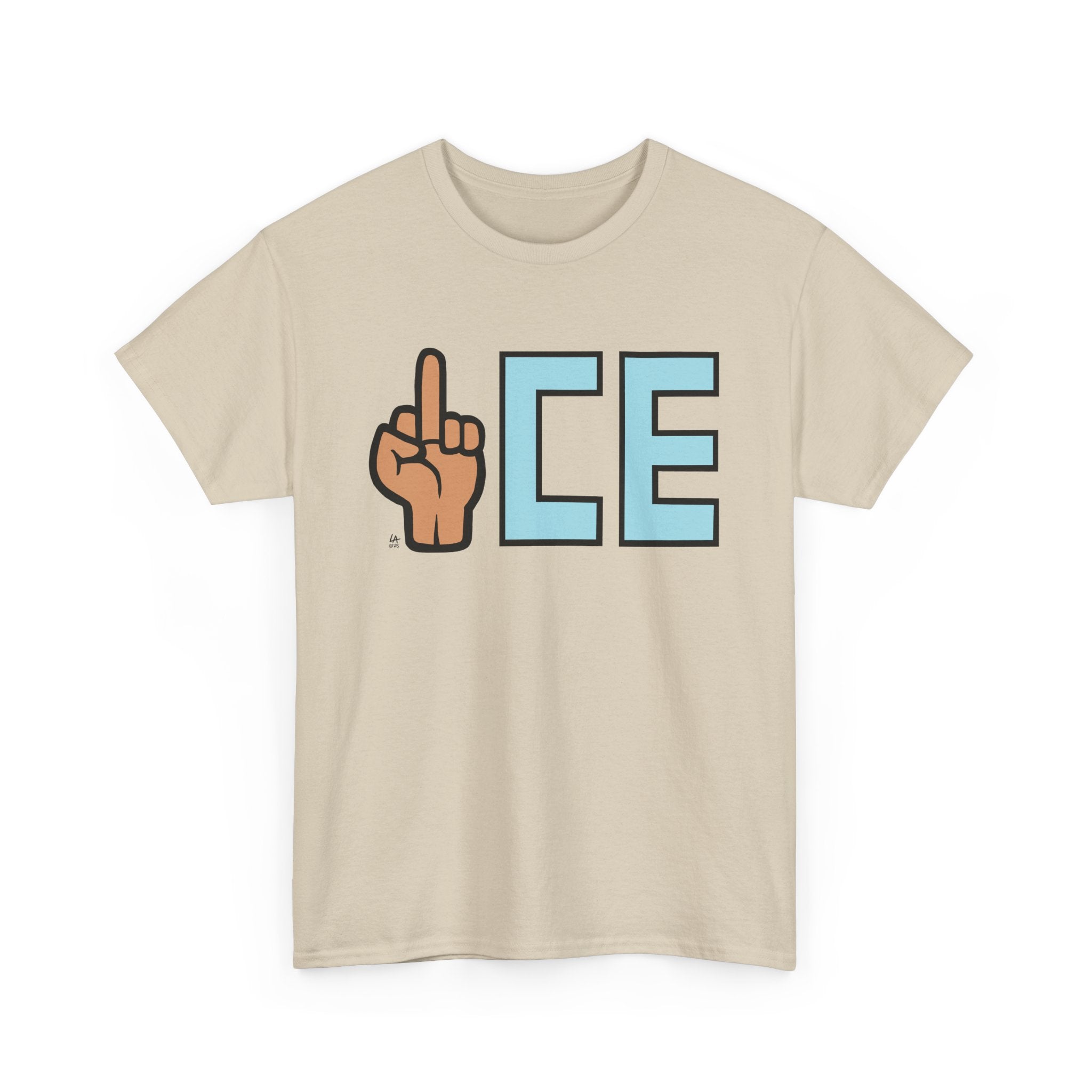 FLIP ICE by LALO ALCARAZ Unisex Heavy Cotton Tee