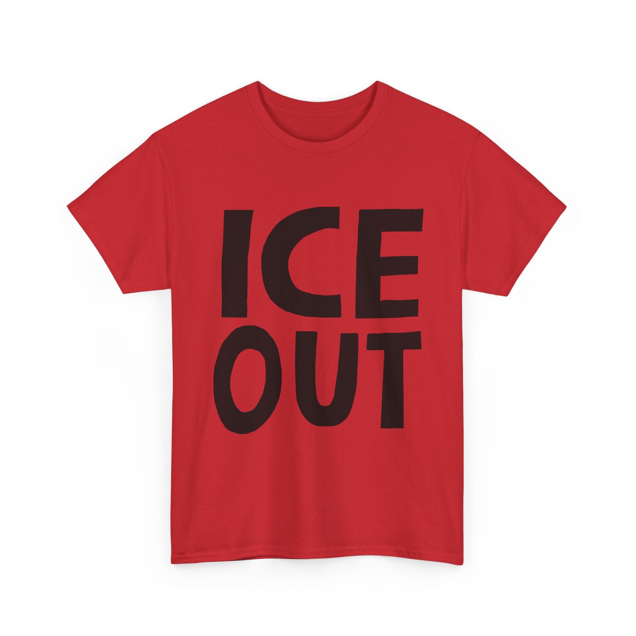 "ICE OUT" by Lalo Alcaraz Bold Graphic Tee