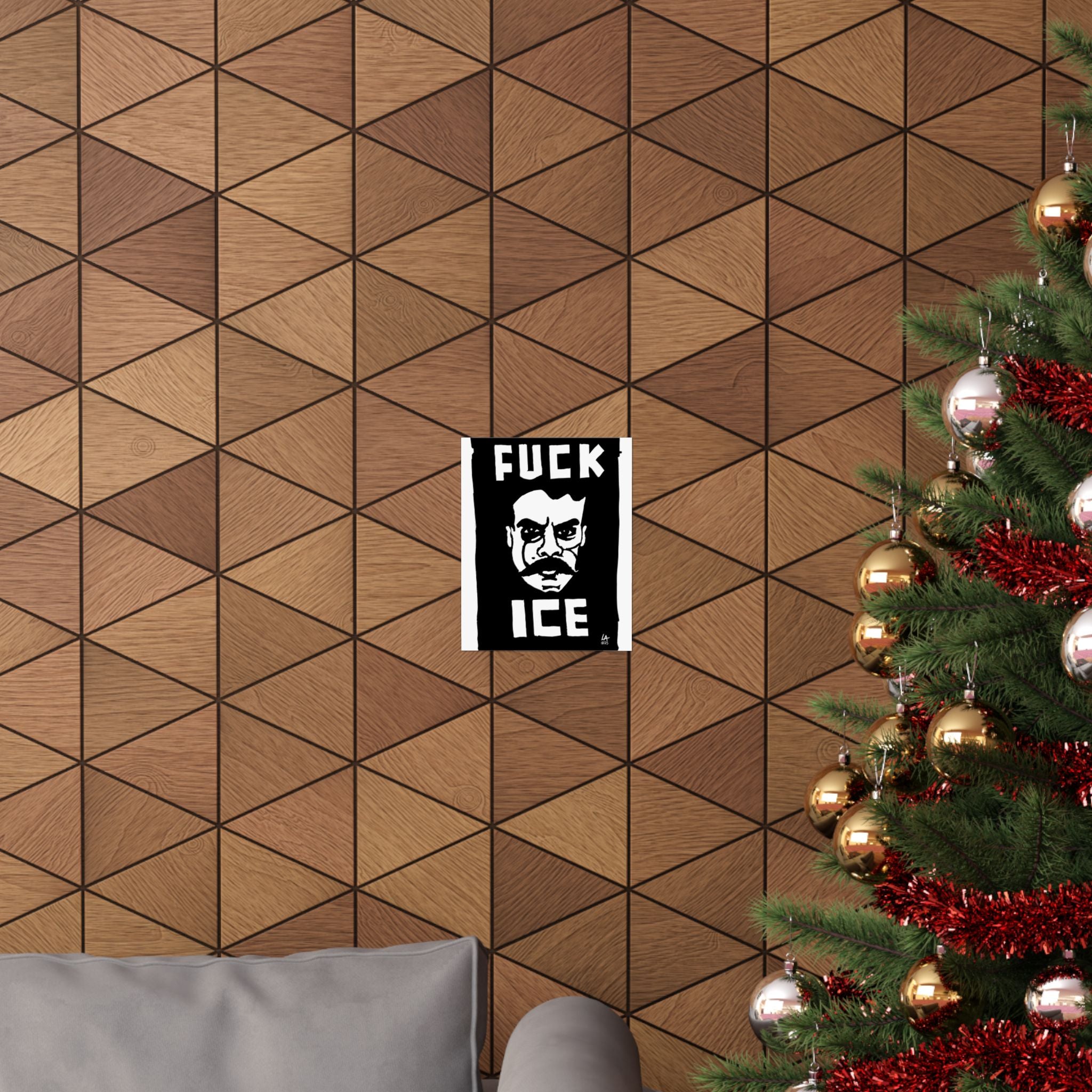 ZAPATA SAYS  by LALO ALCARAZ Matte Vertical Posters for Home Decor, Wall Art