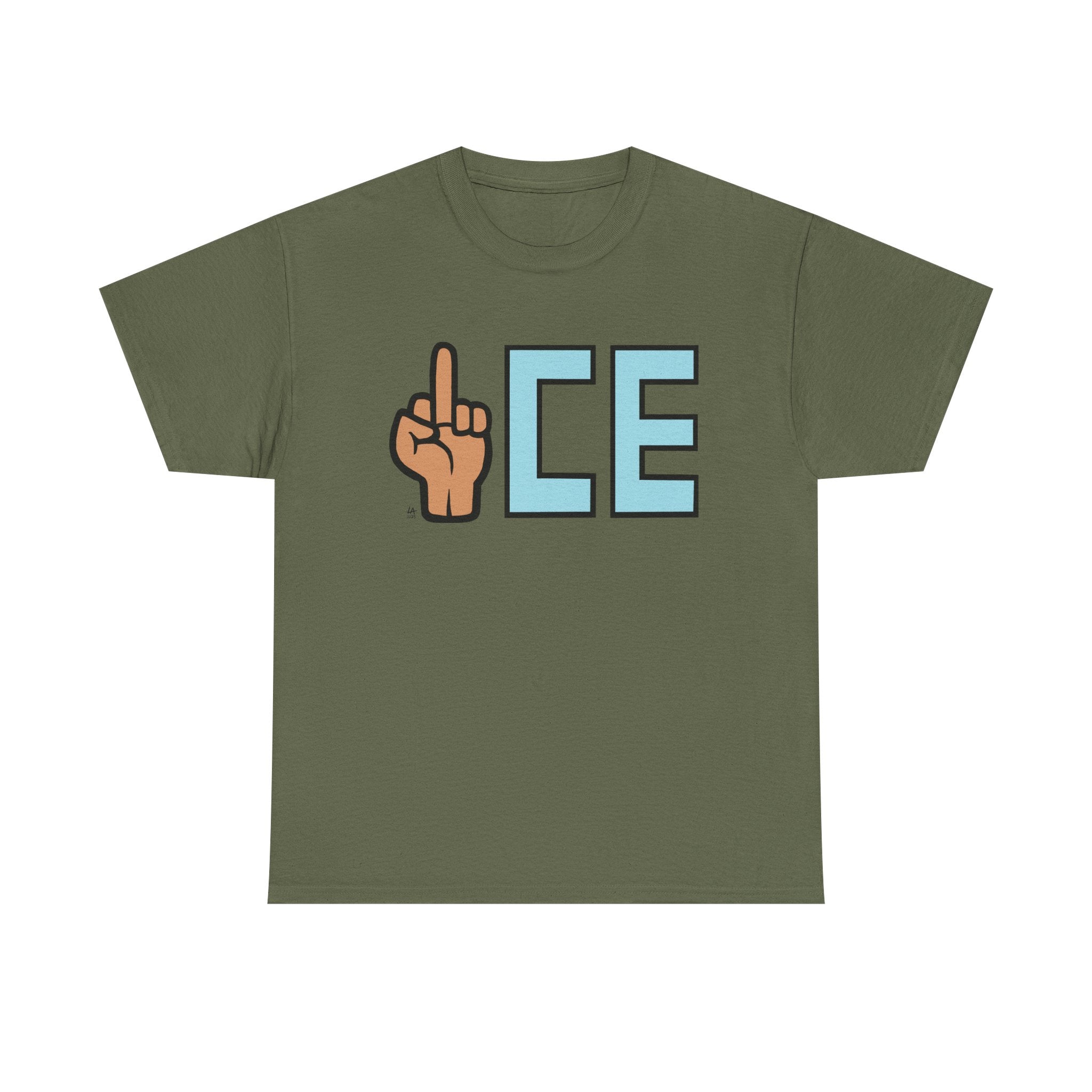 FLIP ICE by LALO ALCARAZ Unisex Heavy Cotton Tee