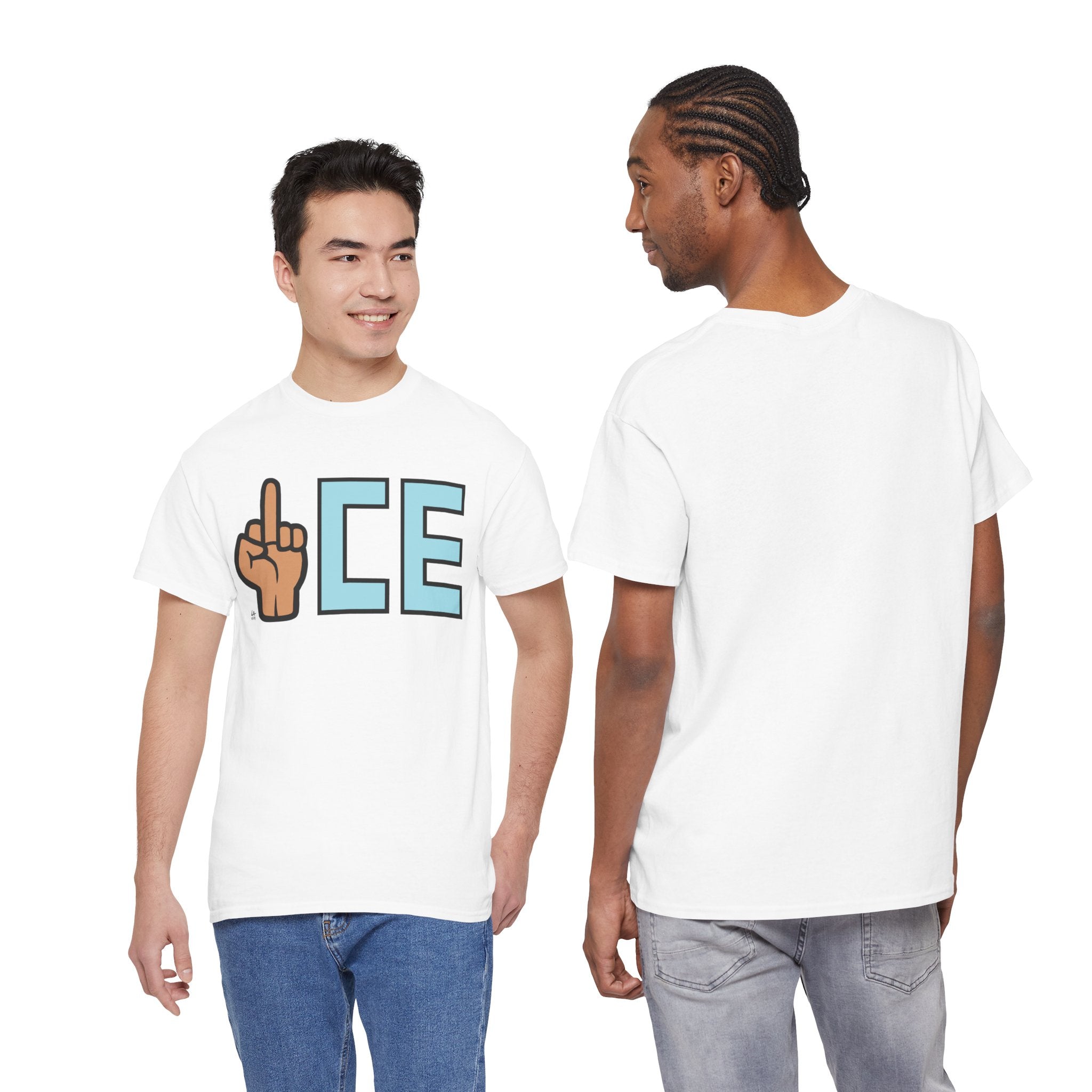 FLIP ICE by LALO ALCARAZ Unisex Heavy Cotton Tee