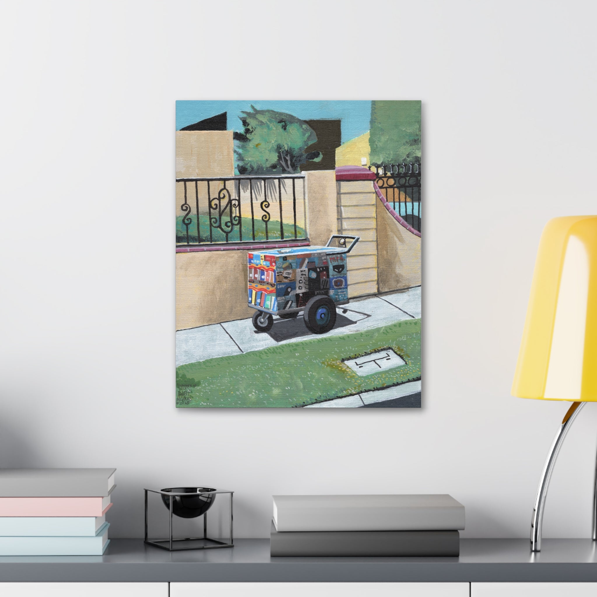 Summer of ICE — Stretched Canvas Wall Art
