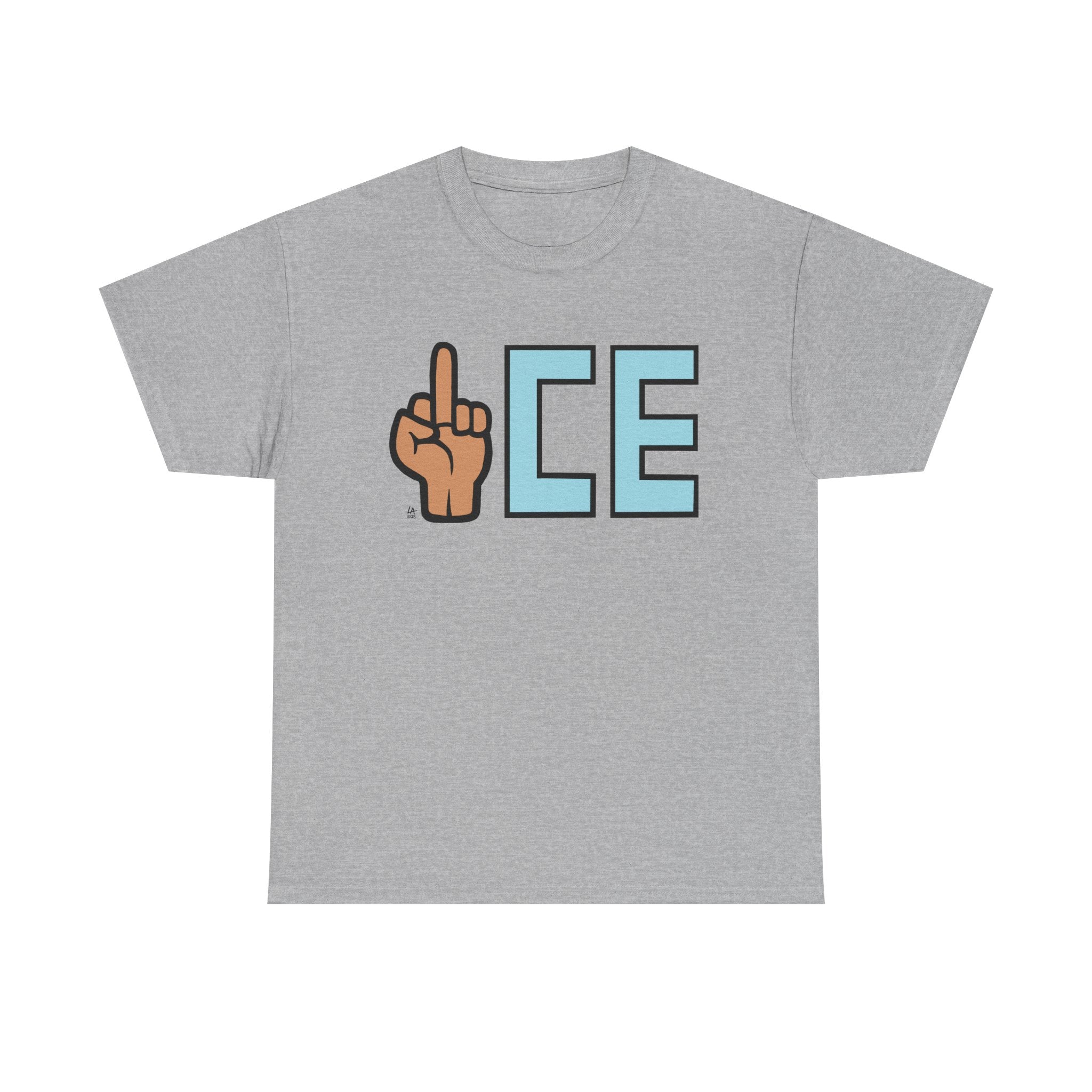 FLIP ICE by LALO ALCARAZ Unisex Heavy Cotton Tee