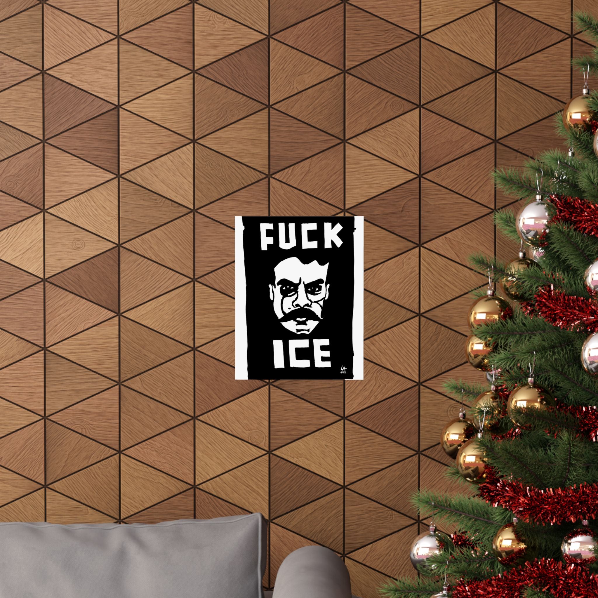 ZAPATA SAYS  by LALO ALCARAZ Matte Vertical Posters for Home Decor, Wall Art