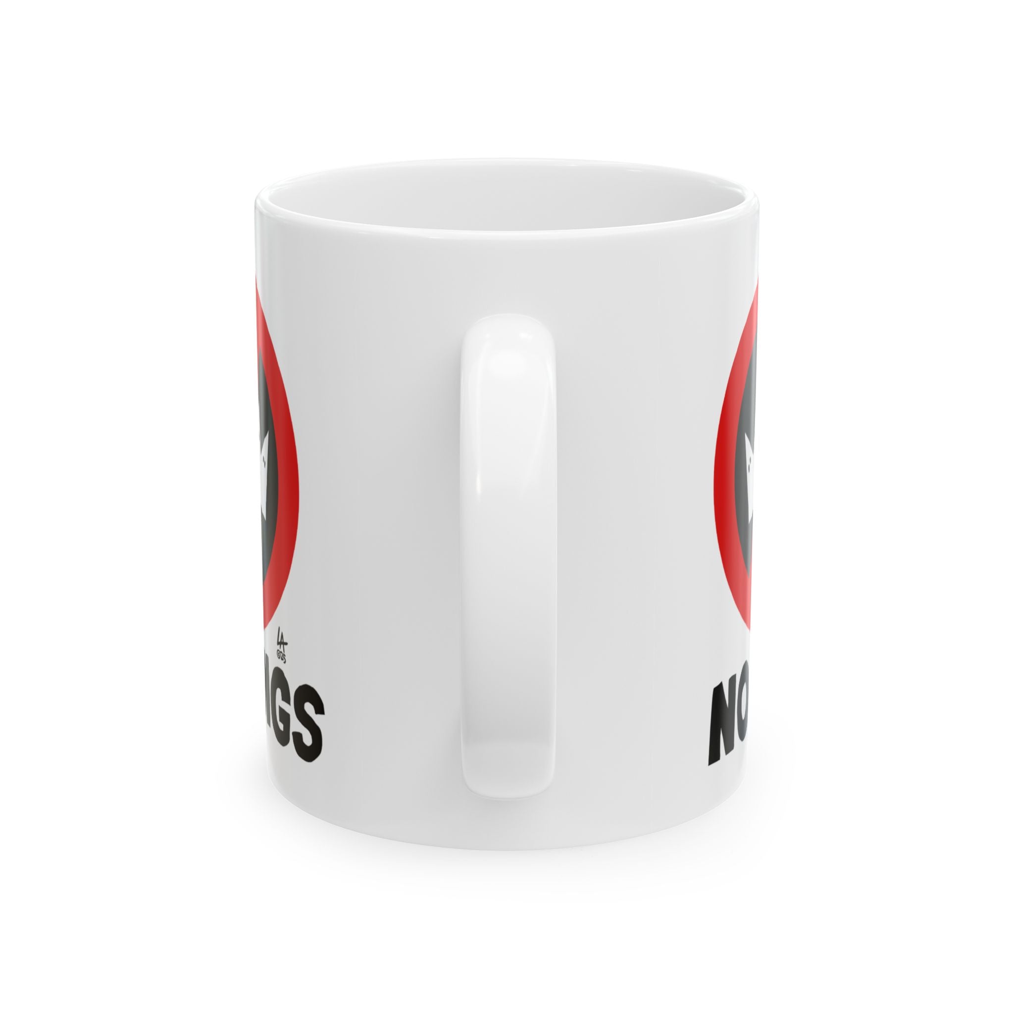 No Kings Ceramic Coffee Mug - Resistance Drinkware