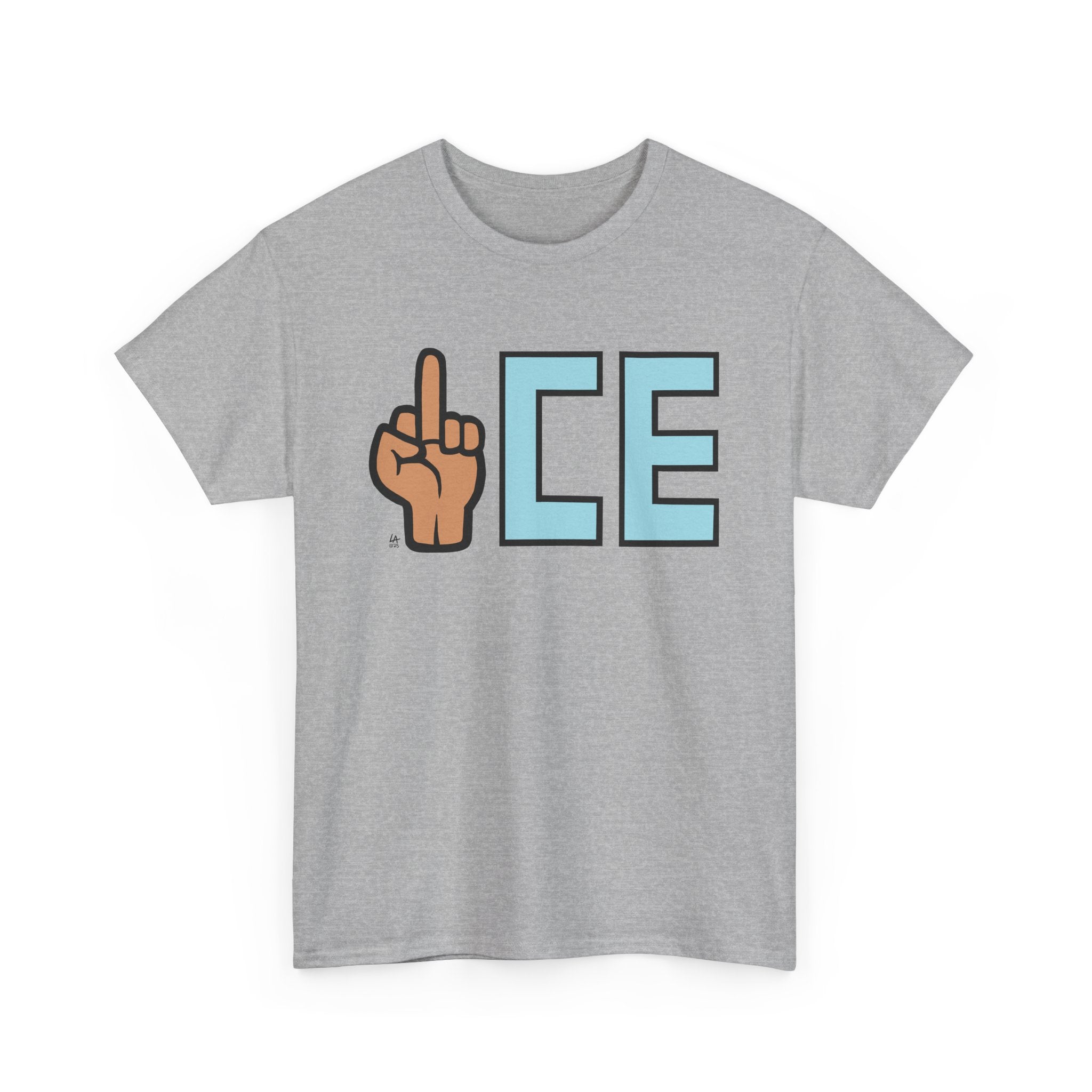 FLIP ICE by LALO ALCARAZ Unisex Heavy Cotton Tee