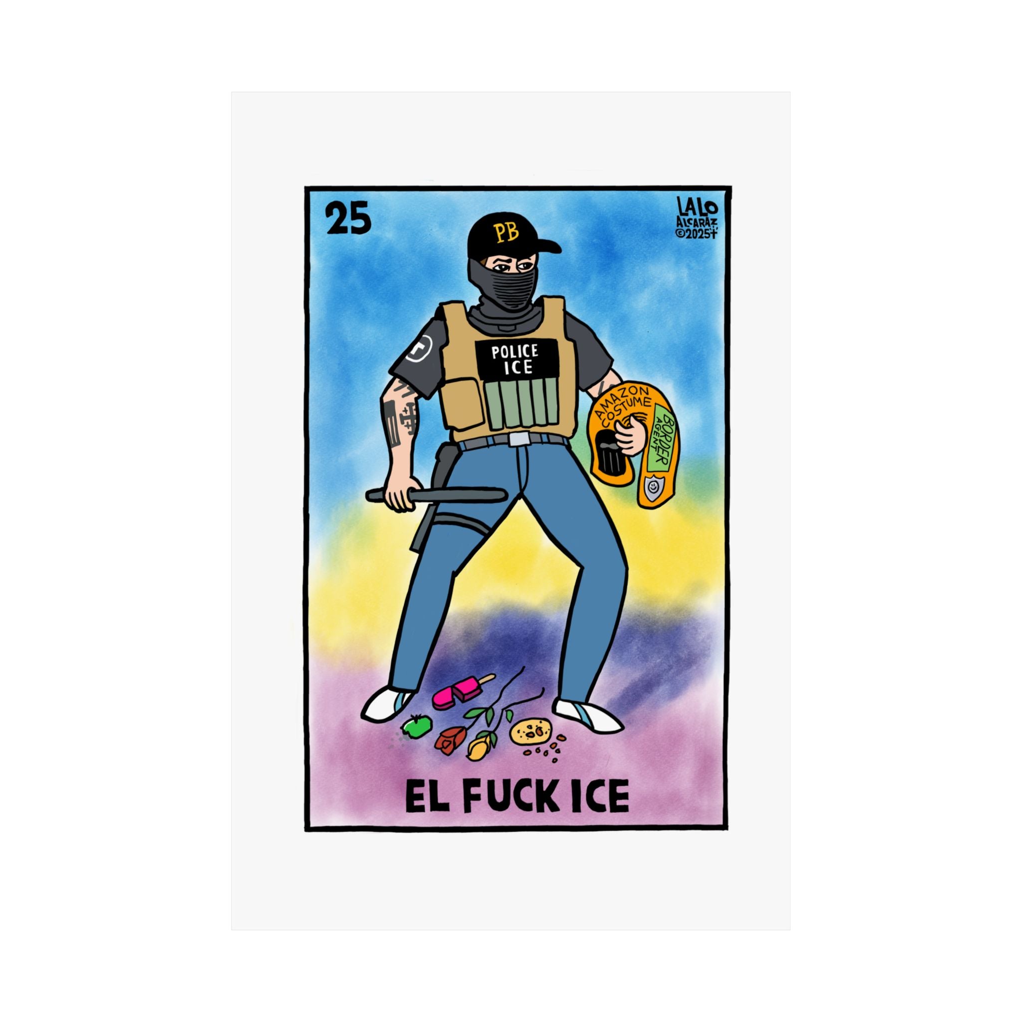 FAKE ICE Matte Vertical Posters for Home Decor, Wall Art