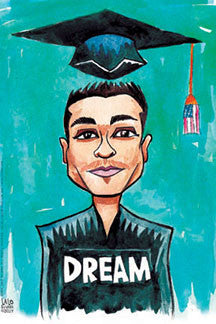 DREAM Boy print by Lalo Alcaraz